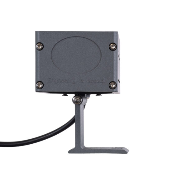 GloboStar® FLOOD-DANY 90374 Προβολέας Wall Washer για Φωτισμό Κτιρίων LED 24W 2040lm 5° DC 24V Αδιάβροχο IP65 L16 x W9.5 x H7.5cm Αρχιτεκτονικό Πορτοκαλί 2200K – Γκρι Ανθρακί – 3 Years Warranty