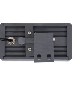 GloboStar® FLOOD-DANY 90376 Προβολέας Wall Washer για Φωτισμό Κτιρίων LED 24W 2280lm 5° DC 24V Αδιάβροχο IP65 Μ16 x Π9.5 x Υ7.5cm Φυσικό Λευκό 4500K – Γκρι Ανθρακί – 3 Χρόνια Εγγύηση