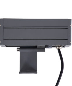 GloboStar® FLOOD-DANY 90376 Προβολέας Wall Washer για Φωτισμό Κτιρίων LED 24W 2280lm 5° DC 24V Αδιάβροχο IP65 Μ16 x Π9.5 x Υ7.5cm Φυσικό Λευκό 4500K – Γκρι Ανθρακί – 3 Χρόνια Εγγύηση