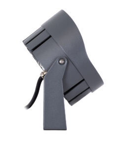 GloboStar® FLOOD-NIGMA 90377 Προβολέας Wall Washer με Αντιθαμβωτική Γρίλια για Φωτισμό Κτιρίων LED 24W 2040lm 30° DC 24V Αδιάβροχο IP65 L15 x W15 x H9.1cm Αρχιτεκτονικό Πορτοκαλί 2200K – Γκρι Ανθρακί – 3 Χρόνια Εγγύηση