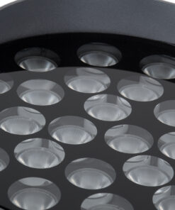 GloboStar® FLOOD-NIGMA 90378 Προβολέας Wall Washer με Αντιθαμβωτική Γρίλια για Φωτισμό Κτιρίων LED 24W 2160lm 30° DC 24V Αδιάβροχο IP65 L15 x W15 x H9.1cm Θερμό Λευκό 3000K – Γκρι Ανθρακί – 3 Years Warranty