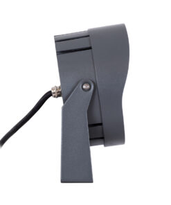 GloboStar® FLOOD-NIGMA 90379 Προβολέας Wall Washer με Αντιθαμβωτική Γρίλια για Φωτισμό Κτιρίων LED 24W 2280lm 30° DC 24V Αδιάβροχο IP65 L15 x W15 x H9.1cm Φυσικό Λευκό 4500K – Γκρι Ανθρακί – 3 Years Warranty