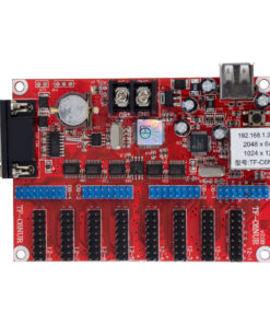 GloboStar® TF-C6NUR 90386 LED Receiving Card 8 x HUB75 – Κάρτα Καναλιών για Ψηφιακές Οθόνες LED Video Wall Single Color W2048 x H64 & W1024 x H128 – Double Color W1024 x H64 – W512 x H128 – Gigabit Network Linkable – DC 3.5~6V – IP20 Μ11.7 x Π7.8 x Υ1.6cm