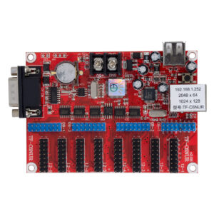 GloboStar® TF-C6NUR 90386 LED Receiving Card 8 x HUB75 – Κάρτα Καναλιών για Ψηφιακές Οθόνες LED Video Wall Single Color W2048 x H64 & W1024 x H128 – Double Color W1024 x H64 – W512 x H128 – Gigabit Network Linkable – DC 3.5~6V – IP20 Μ11.7 x Π7.8 x Υ1.6cm