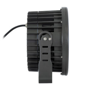 GloboStar® FLOOD-NEVA 90397 Προβολέας Wall Washer για Φωτισμό Κτιρίων LED 54W 4590lm 30° DC 24V Αδιάβροχο IP65 L24.5 x W24.5 x H14.7cm Αρχιτεκτονικό Πορτοκαλί 2200K – Μαύρο – 3 Years Warranty
