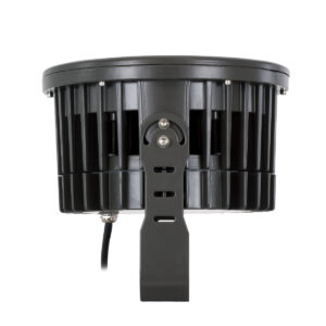 GloboStar® FLOOD-NEVA 90398 Προβολέας Wall Washer για Φωτισμό Κτιρίων LED 54W 4860lm 30° DC 24V Αδιάβροχο IP65 Μ24.5 x Π24.5 x Υ14.7cm Θερμό Λευκό 3000K – Γκρι Ανθρακί – 3 Χρόνια Εγγύηση