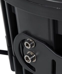 GloboStar® FLOOD-NEVA 90398 Προβολέας Wall Washer για Φωτισμό Κτιρίων LED 54W 4860lm 30° DC 24V Αδιάβροχο IP65 Μ24.5 x Π24.5 x Υ14.7cm Θερμό Λευκό 3000K – Γκρι Ανθρακί – 3 Χρόνια Εγγύηση