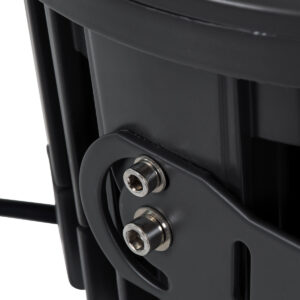 GloboStar® FLOOD-NEVA 90398 Προβολέας Wall Washer για Φωτισμό Κτιρίων LED 54W 4860lm 30° DC 24V Αδιάβροχο IP65 Μ24.5 x Π24.5 x Υ14.7cm Θερμό Λευκό 3000K – Γκρι Ανθρακί – 3 Χρόνια Εγγύηση