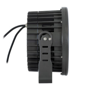 GloboStar® FLOOD-NEVA 90400 Προβολέας Wall Washer για Φωτισμό Κτιρίων LED 72W 6120lm 30° DC 24V Αδιάβροχο IP65 L24.5 x W24.5 x H14.7cm RGBW DMX512 – Μαύρο – 3 Years Warranty