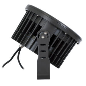 GloboStar® FLOOD-NEVA 90400 Προβολέας Wall Washer για Φωτισμό Κτιρίων LED 72W 6120lm 30° DC 24V Αδιάβροχο IP65 L24.5 x W24.5 x H14.7cm RGBW DMX512 – Μαύρο – 3 Years Warranty