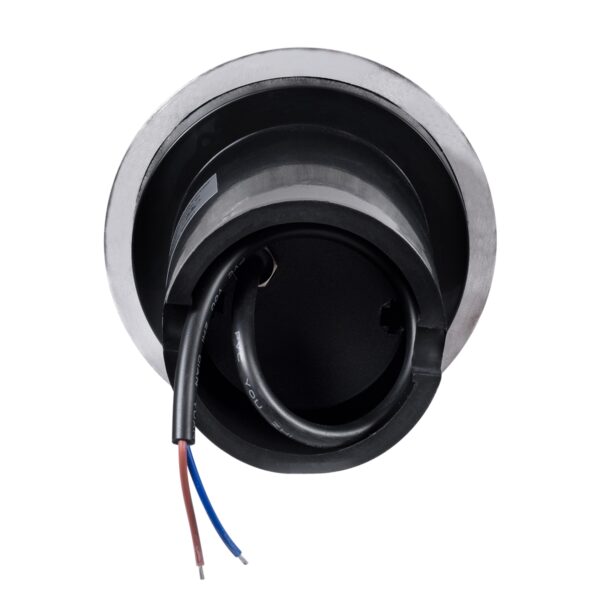 GloboStar® UNDERWATER-LUNTA 90403 Υποβρύχιο Χωνευτό Κινούμενο Φωτιστικό Σποτ Ειδικό για Σιντριβάνια LED 12W 1020lm 60° DC 24V Αδιάβροχο IP68 Φ12 x Υ13cm RGBW DMX512 – Ανοξείδωτο Ατσάλι – 3 Years Warranty