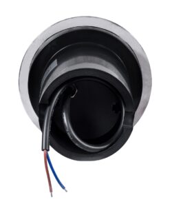 GloboStar® UNDERWATER-LUNTA 90402 Υποβρύχιο Χωνευτό Κινούμενο Φωτιστικό Σποτ Ειδικό για Σιντριβάνια LED 12W 1200lm 60° DC 24V Αδιάβροχο IP68 Φ12 x Υ13cm Ψυχρό Λευκό 6000K – Ανοξείδωτο Ατσάλι – 3 Years Warranty