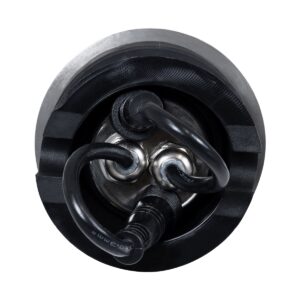 GloboStar® UNDERWATER-GUNE 90406 Υποβρύχιο Χωνευτό Φωτιστικό Σποτ Ειδικό για Σιντριβάνια LED 12W 1020lm 60° DC 24V Αδιάβροχο IP68 Φ10 x Υ7.5cm RGBW DMX512 – Ανοξείδωτο Ατσάλι – 3 Years Warranty