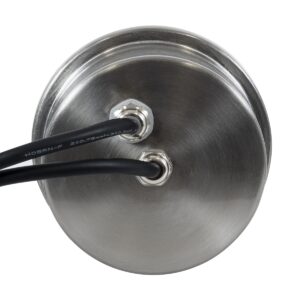 GloboStar® UNDERWATER-LURE 90409 Υποβρύχιο Χωνευτό Φωτιστικό Σποτ Ειδικό για Σιντριβάνια – Πισίνες – Τζακούζι LED 12W 1020lm 60° DC 24V Αδιάβροχο IP68 Φ10 x Υ7.5cm RGBW DMX512 – Ανοξείδωτο Ατσάλι – 3 Years Warranty