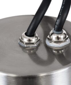 GloboStar® UNDERWATER-LURE 90409 Υποβρύχιο Χωνευτό Φωτιστικό Σποτ Ειδικό για Σιντριβάνια – Πισίνες – Τζακούζι LED 12W 1020lm 60° DC 24V Αδιάβροχο IP68 Φ10 x Υ7.5cm RGBW DMX512 – Ανοξείδωτο Ατσάλι – 3 Years Warranty