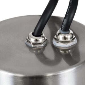 GloboStar® UNDERWATER-LURE 90409 Υποβρύχιο Χωνευτό Φωτιστικό Σποτ Ειδικό για Σιντριβάνια – Πισίνες – Τζακούζι LED 12W 1020lm 60° DC 24V Αδιάβροχο IP68 Φ10 x Υ7.5cm RGBW DMX512 – Ανοξείδωτο Ατσάλι – 3 Years Warranty