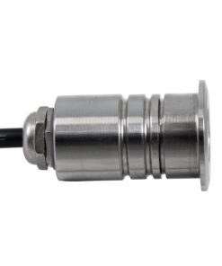 GloboStar® UNDERWATER-DANI 90413 Υποβρύχιο Χωνευτό Φωτιστικό Σποτ Ειδικό για Σιντριβάνια LED 1W 80lm 5° DC 24V Αδιάβροχο IP68 Φ3 x Υ5cm Μπλε – Ανοξείδωτο Ατσάλι – 3 Years Warranty