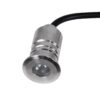 GloboStar® UNDERWATER-DANI 90413 Υποβρύχιο Χωνευτό Φωτιστικό Σποτ Ειδικό για Σιντριβάνια LED 1W 80lm 5° DC 24V Αδιάβροχο IP68 Φ3 x Υ5cm Μπλε – Ανοξείδωτο Ατσάλι – 3 Years Warranty