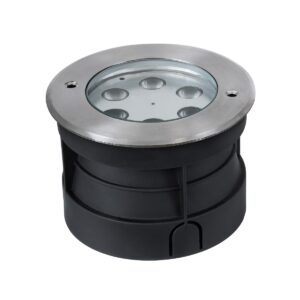 GloboStar® UNDERWATER-YUNI 90418 Υποβρύχιο Χωνευτό Φωτιστικό Σποτ Ειδικό για Σιντριβάνια LED 6W 600lm 30° DC 24V Αδιάβροχο IP68 Φ15 x Υ10cm Ψυχρό Λευκό 6000K – Ανοξείδωτο Ατσάλι – 3 Years Warranty