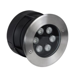 GloboStar® UNDERWATER-YUNI 90419 Υποβρύχιο Χωνευτό Φωτιστικό Σποτ Ειδικό για Σιντριβάνια LED 6W 510lm 30° DC 24V Αδιάβροχο IP68 Φ15 x Υ10cm RGBW DMX512 – Ανοξείδωτο Ατσάλι – 3 Years Warranty