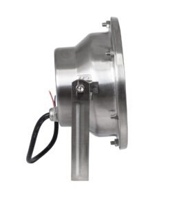 GloboStar® UNDERWATER-JERRY 90424 Υποβρύχιο Επιφανειακό Φωτιστικό Σποτ Ειδικό για Σιντριβάνια – Πισίνες – Τζακούζι LED 12W 1200lm 30° DC 24V Αδιάβροχο IP68 Μ14.5 x Π7 x Υ19cm Ψυχρό Λευκό 6000K – Ανοξείδωτο Ατσάλι SS304 – 3 Years Warranty