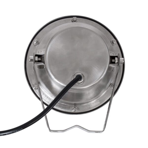 GloboStar® UNDERWATER-DENIS 90429 Υποβρύχιο Επιφανειακό Φωτιστικό Σποτ Ειδικό για Σιντριβάνια – Πισίνες – Τζακούζι LED 12W 1080lm 30° DC 24V Αδιάβροχο IP68 Μ14.5 x Π7 x Υ17cm Θερμό Λευκό 2700K – Ανοξείδωτο Ατσάλι SS304 – 3 Years Warranty