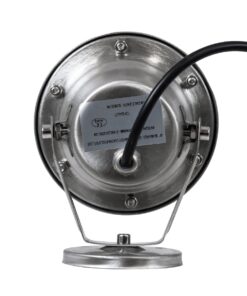 GloboStar® UNDERWATER-DEDY 90427 Υποβρύχιο Επιφανειακό Φωτιστικό Σποτ Ειδικό για Σιντριβάνια – Πισίνες – Τζακούζι LED 6W 600lm 30° DC 24V Αδιάβροχο IP68 Μ12 x Π7.5 x Υ14.5cm Ψυχρό Λευκό 6000K – Ανοξείδωτο Ατσάλι SS304 – 3 Years Warranty