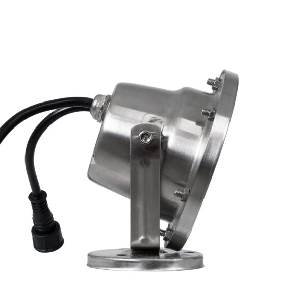 GloboStar® UNDERWATER-DEDY 90428 Υποβρύχιο Επιφανειακό Φωτιστικό Σποτ Ειδικό για Σιντριβάνια – Πισίνες – Τζακούζι LED 6W 510lm 30° DC 24V Αδιάβροχο IP68 Μ12 x Π7.5 x Υ14.5cm RGBW DMX512 – Ανοξείδωτο Ατσάλι SS304 – 3 Years Warranty