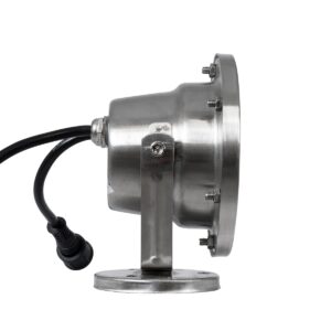 GloboStar® UNDERWATER-DEDY 90428 Υποβρύχιο Επιφανειακό Φωτιστικό Σποτ Ειδικό για Σιντριβάνια – Πισίνες – Τζακούζι LED 6W 510lm 30° DC 24V Αδιάβροχο IP68 Μ12 x Π7.5 x Υ14.5cm RGBW DMX512 – Ανοξείδωτο Ατσάλι SS304 – 3 Years Warranty