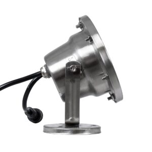 GloboStar® UNDERWATER-DEDY 90428 Υποβρύχιο Επιφανειακό Φωτιστικό Σποτ Ειδικό για Σιντριβάνια – Πισίνες – Τζακούζι LED 6W 510lm 30° DC 24V Αδιάβροχο IP68 Μ12 x Π7.5 x Υ14.5cm RGBW DMX512 – Ανοξείδωτο Ατσάλι SS304 – 3 Years Warranty