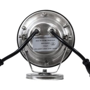 GloboStar® UNDERWATER-DEDY 90428 Υποβρύχιο Επιφανειακό Φωτιστικό Σποτ Ειδικό για Σιντριβάνια – Πισίνες – Τζακούζι LED 6W 510lm 30° DC 24V Αδιάβροχο IP68 Μ12 x Π7.5 x Υ14.5cm RGBW DMX512 – Ανοξείδωτο Ατσάλι SS304 – 3 Years Warranty