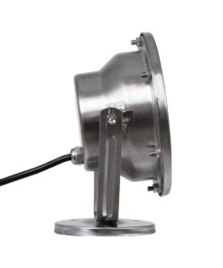 GloboStar® UNDERWATER-DENIS 90431 Υποβρύχιο Επιφανειακό Φωτιστικό Σποτ Ειδικό για Σιντριβάνια – Πισίνες – Τζακούζι LED 12W 1020lm 30° DC 24V Αδιάβροχο IP68 Μ14.5 x Π7 x Υ17cm RGBW DMX512 – Ανοξείδωτο Ατσάλι SS304 – 3 Years Warranty