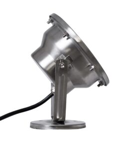 GloboStar® UNDERWATER-DENIS 90430 Υποβρύχιο Επιφανειακό Φωτιστικό Σποτ Ειδικό για Σιντριβάνια – Πισίνες – Τζακούζι LED 12W 1200lm 30° DC 24V Αδιάβροχο IP68 Μ14.5 x Π7 x Υ17cm Ψυχρό Λευκό 6000K – Ανοξείδωτο Ατσάλι SS304 – 3 Years Warranty