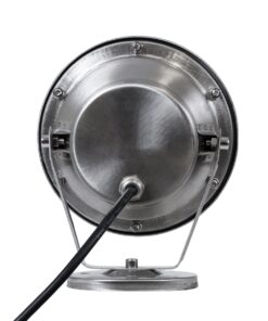 GloboStar® UNDERWATER-DENIS 90431 Υποβρύχιο Επιφανειακό Φωτιστικό Σποτ Ειδικό για Σιντριβάνια – Πισίνες – Τζακούζι LED 12W 1020lm 30° DC 24V Αδιάβροχο IP68 Μ14.5 x Π7 x Υ17cm RGBW DMX512 – Ανοξείδωτο Ατσάλι SS304 – 3 Years Warranty