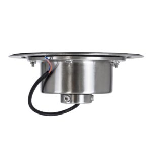 GloboStar® UNDERWATER-DENIS 90432 Υποβρύχιο Χωνευτό Φωτιστικό Σποτ Ειδικό για Σιντριβάνια – Πισίνες – Τζακούζι LED 9W 810lm 30° DC 24V Αδιάβροχο IP68 Φ21 x Υ7.5cm Θερμό Λευκό 2700K – Ανοξείδωτο Ατσάλι SS304 – 3 Years Warranty