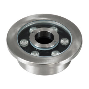 GloboStar® UNDERWATER-DENIS 90437 Υποβρύχιο Χωνευτό Φωτιστικό Σποτ Ειδικό για Σιντριβάνια – Πισίνες – Τζακούζι LED 9W 765lm 30° DC 24V Αδιάβροχο IP68 Φ16.7 x Υ7.5cm RGBW DMX512 – Ανοξείδωτο Ατσάλι SS304 – 3 Years Warranty