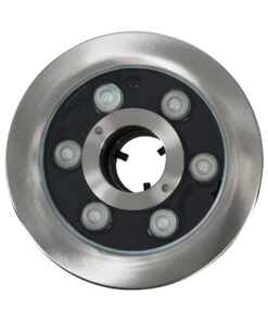 GloboStar® UNDERWATER-DENIS 90437 Υποβρύχιο Χωνευτό Φωτιστικό Σποτ Ειδικό για Σιντριβάνια – Πισίνες – Τζακούζι LED 9W 765lm 30° DC 24V Αδιάβροχο IP68 Φ16.7 x Υ7.5cm RGBW DMX512 – Ανοξείδωτο Ατσάλι SS304 – 3 Years Warranty