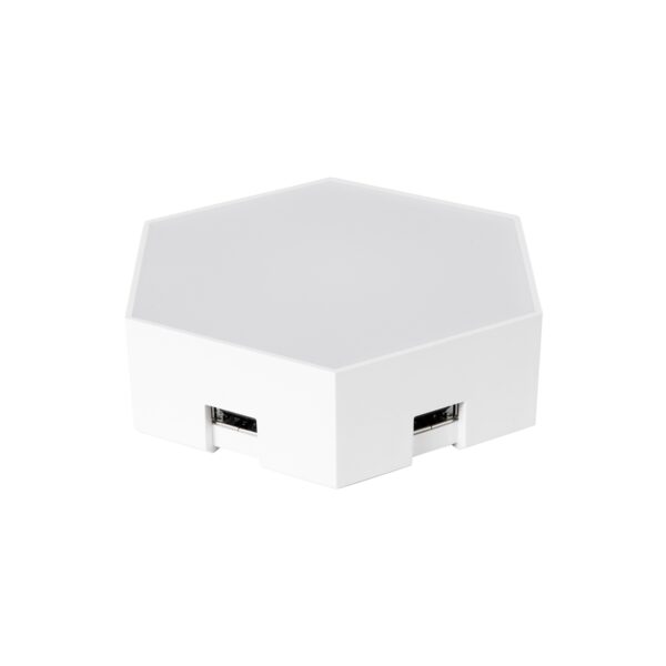 GloboStar® DIGIOCTA 90449 Σετ 12 Ψηφιακων LED RGB Φωτιστικών Κυψελών με Ψηφιακό Controller με WiFi Smart APP & Ασύρματο Χειριστήριο RF 2.4Ghz – LED SMD 5050 18W/Σετ 168PIXEL/Σετ 1440lm/Σετ 120° DC 5V με USB 2.0 IP20 Πολύχρωμο RGB – Dimmable – Μ10.5 x Π10.5 x Υ3cm Ανά Κυψέλη – 2 Χρόνια Εγγύηση