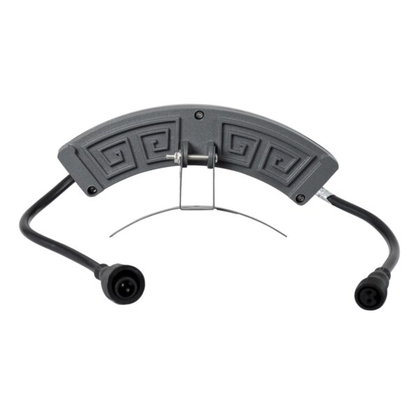 GloboStar® TREELIGHT-PLANTE 90459 Κυρτή Μπάρα Φωτισμού Wall Washer Ειδική για Φυτά – Δέντρα LED 6W 630lm 15° DC 24V Αδιάβροχο IP67 Μ18 x Π3.7 x Υ7.5cm RGBW DMX512 – Γκρι Ανθρακί – 3 Years Warranty