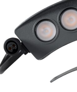 GloboStar® TREELIGHT-PLANTE 90459 Κυρτή Μπάρα Φωτισμού Wall Washer Ειδική για Φυτά – Δέντρα LED 6W 630lm 15° DC 24V Αδιάβροχο IP67 Μ18 x Π3.7 x Υ7.5cm RGBW DMX512 – Γκρι Ανθρακί – 3 Years Warranty