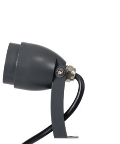 GloboStar® TREELIGHT-TREEGAL 90460 Σποτ Φωτισμού Ειδικό για Φυτά – Δέντρα με Βάση Μπετού & Κορμού LED 3W 315lm 15° DC 24V Αδιάβροχο IP67 Φ5 x Υ14.7cm Αρχιτεκτονικό Πορτοκαλί 2200K – Γκρι Ανθρακί – 3 Years Warranty