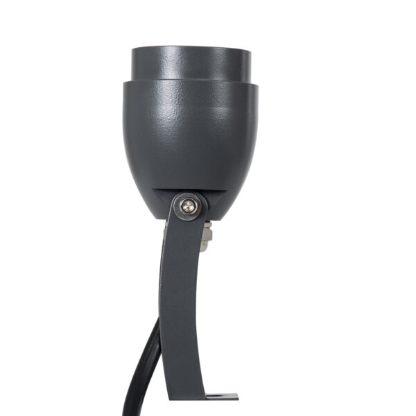 GloboStar® TREELIGHT-TREEGAL 90462 Σποτ Φωτισμού Ειδικό για Φυτά – Δέντρα με Βάση Μπετού & Κορμού LED 3W 345lm 15° DC 24V Αδιάβροχο IP67 Φ5 x Υ14.7cm Φυσικό Λευκό 4500K – Γκρι Ανθρακί – 3 Years Warranty