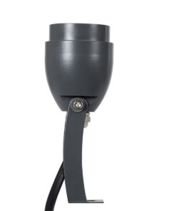 GloboStar® TREELIGHT-TREEGAL 90463 Σποτ Φωτισμού Ειδικό για Φυτά – Δέντρα με Βάση Μπετού & Κορμού LED 3W 315lm 15° DC 24V Αδιάβροχο IP67 Φ5 x Υ14.7cm RGBW DMX512 – Γκρι Ανθρακί – 3 Years Warranty