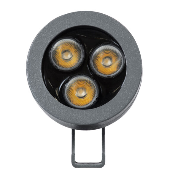 GloboStar® TREELIGHT-TREESPO 90464 Σποτ Φωτισμού Ειδικό για Φυτά – Δέντρα LED 6W 630lm 15° DC 24V Αδιάβροχο IP67 Μ6.6 x Π9 x Υ12cm Αρχιτεκτονικό Πορτοκαλί 2200K – Γκρι Ανθρακί – 3 Years Warranty