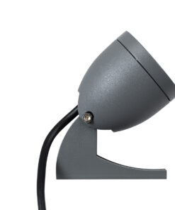 GloboStar® TREELIGHT-TREESPO 90465 Σποτ Φωτισμού Ειδικό για Φυτά – Δέντρα LED 6W 660lm 15° DC 24V Αδιάβροχο IP67 Μ6.6 x Π9 x Υ12cm Θερμό Λευκό 2700K – Γκρι Ανθρακί – 3 Years Warranty