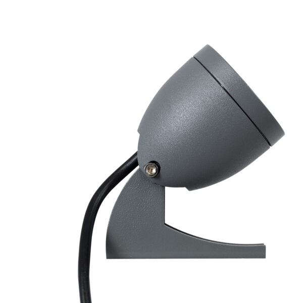 GloboStar® TREELIGHT-TREESPO 90466 Σποτ Φωτισμού Ειδικό για Φυτά – Δέντρα LED 6W 690lm 15° DC 24V Αδιάβροχο IP67 Μ6.6 x Π9 x Υ12cm Φυσικό Λευκό 4500K – Γκρι Ανθρακί – 3 Years Warranty