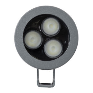 GloboStar® TREELIGHT-TREESPO 90467 Σποτ Φωτισμού Ειδικό για Φυτά – Δέντρα LED 6W 630lm 15° DC 24V Αδιάβροχο IP67 Μ6.6 x Π9 x Υ12cm RGBW DMX512 – Γκρι Ανθρακί – 3 Years Warranty