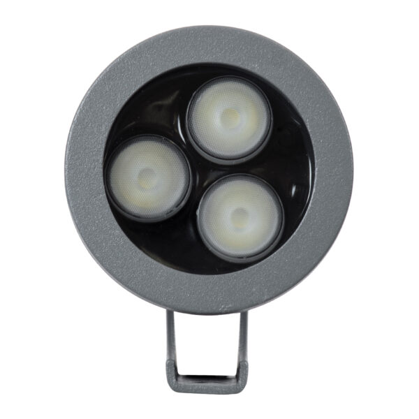 GloboStar® TREELIGHT-TREESPO 90467 Σποτ Φωτισμού Ειδικό για Φυτά – Δέντρα LED 6W 630lm 15° DC 24V Αδιάβροχο IP67 Μ6.6 x Π9 x Υ12cm RGBW DMX512 – Γκρι Ανθρακί – 3 Years Warranty