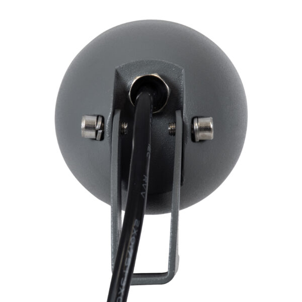 GloboStar® TREELIGHT-TREESPO 90467 Σποτ Φωτισμού Ειδικό για Φυτά – Δέντρα LED 6W 630lm 15° DC 24V Αδιάβροχο IP67 Μ6.6 x Π9 x Υ12cm RGBW DMX512 – Γκρι Ανθρακί – 3 Years Warranty