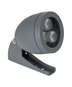 GloboStar® TREELIGHT-TREESPO 90467 Σποτ Φωτισμού Ειδικό για Φυτά – Δέντρα LED 6W 630lm 15° DC 24V Αδιάβροχο IP67 Μ6.6 x Π9 x Υ12cm RGBW DMX512 – Γκρι Ανθρακί – 3 Years Warranty